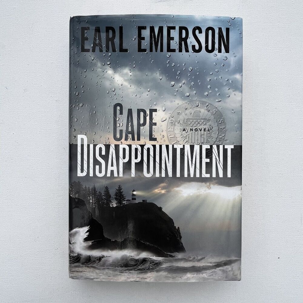 Cape Disappointment: Thomas Black Series by Earl Emerson Hardcover Fiction - GC
